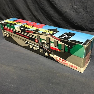 Vintage 1994 Texaco Toy Tanker Tractor Trailer. Vintage Toys.