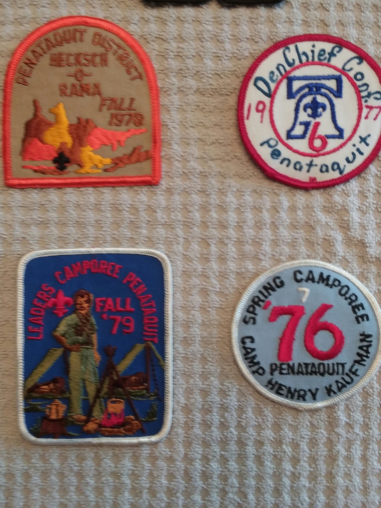 Vintage Boy Scout Patches Boy Scouts of America Penataquit Etsy