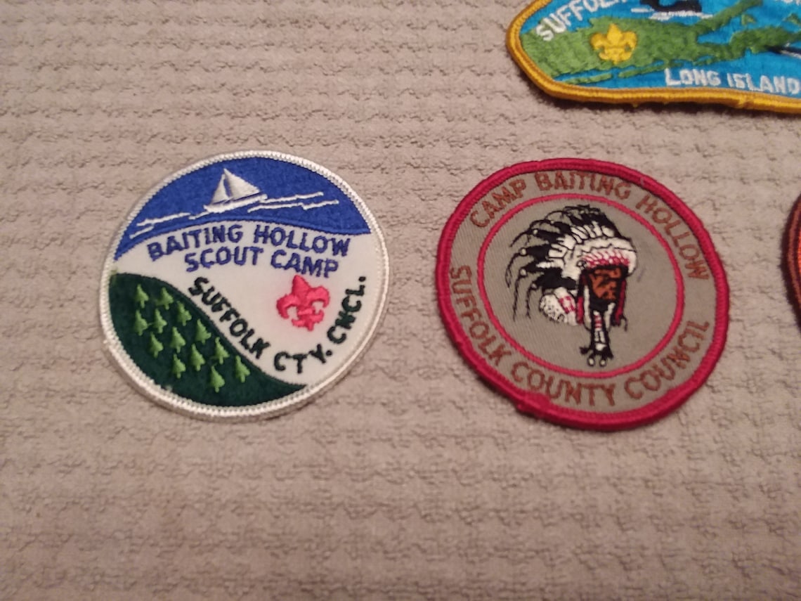 Boy Scout Boy Scout Patch Camp Baiting Hollow Patch Nassau Etsy