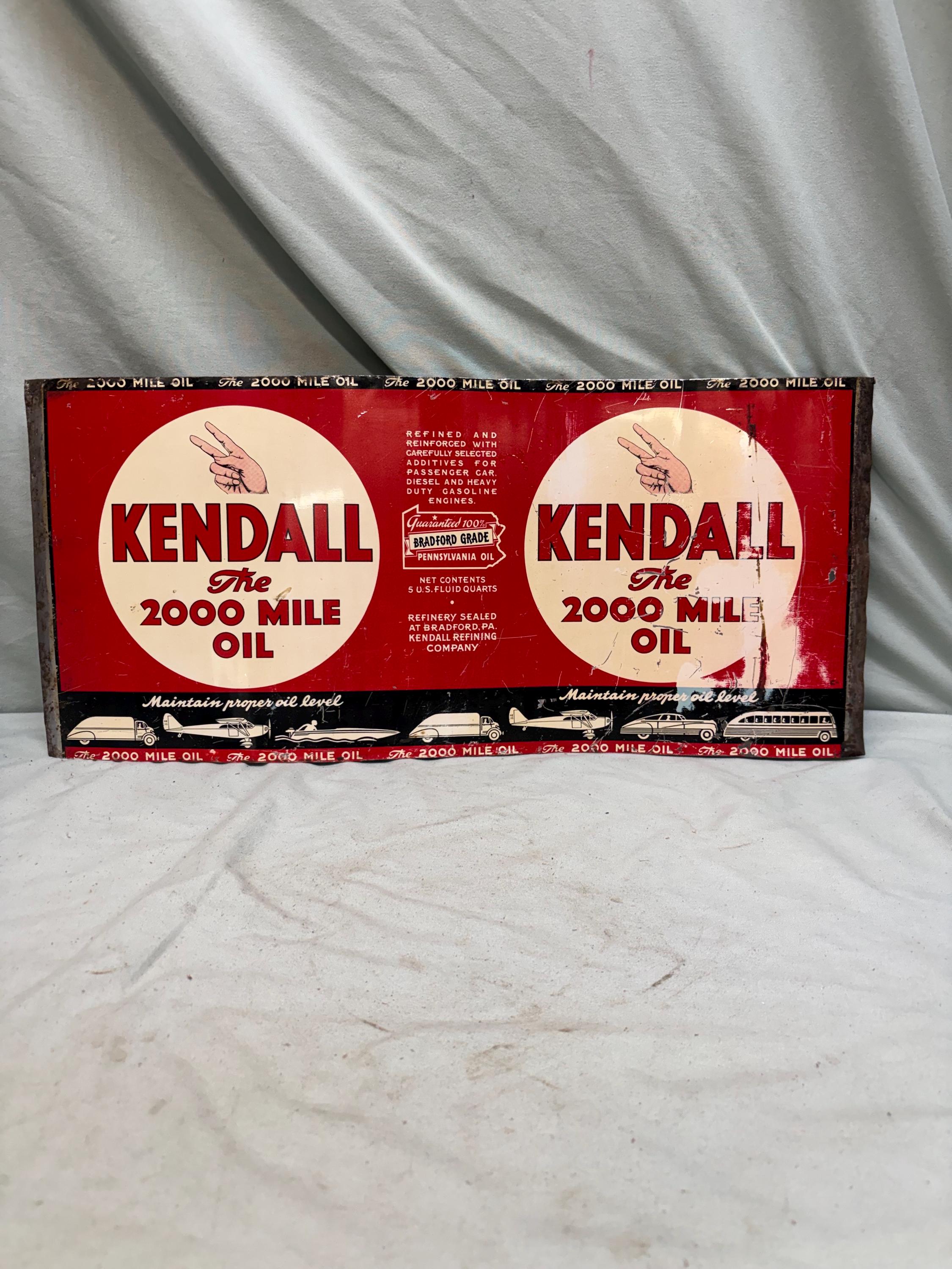 Kendall Motor Oil Signs - Etsy