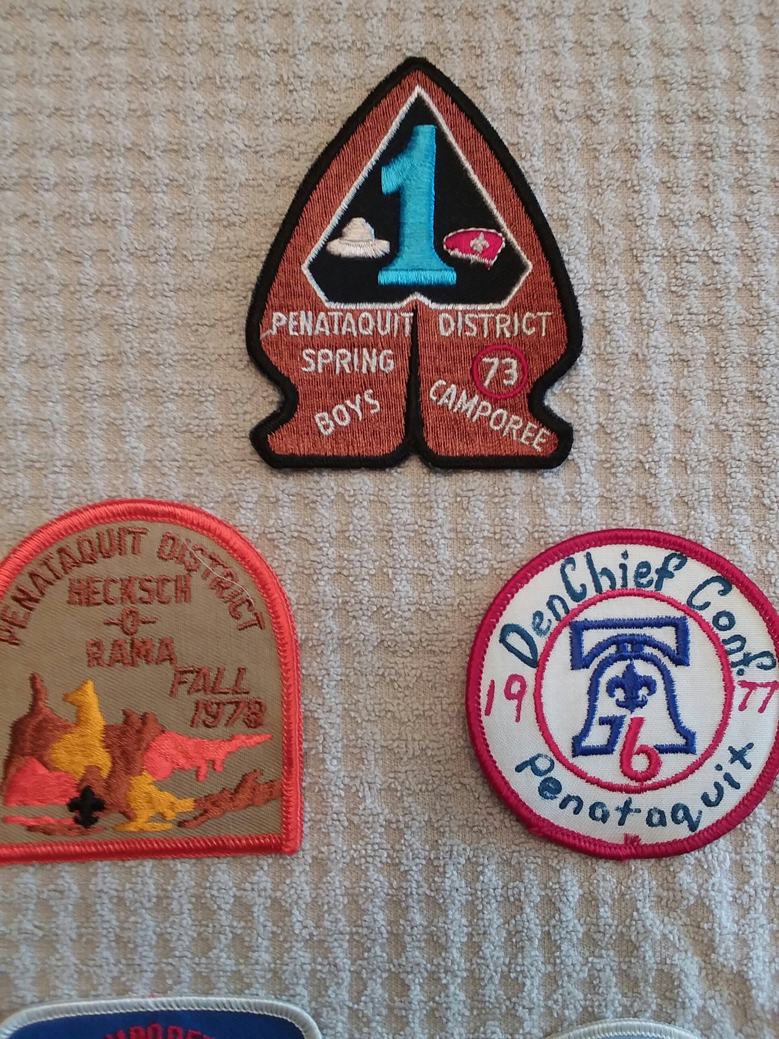 Vintage Boy Scout Patches Boy Scouts of America Penataquit Etsy