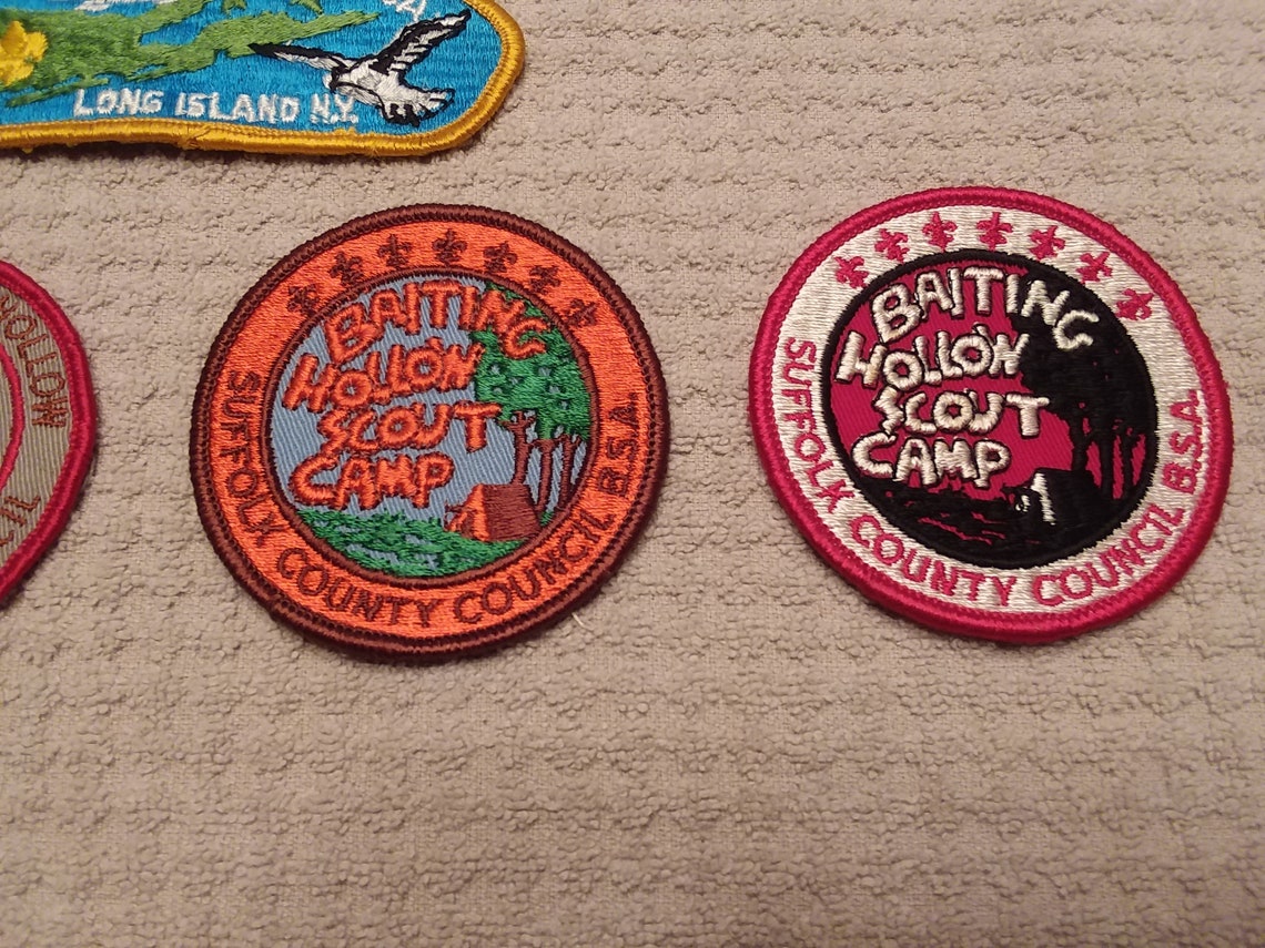 Boy Scout Boy Scout Patch Camp Baiting Hollow Patch Nassau Etsy