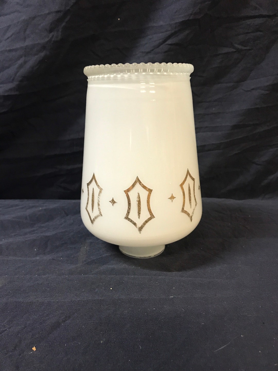 Vintage Glass Lamp Globe Glass Lamp Shade. - Etsy