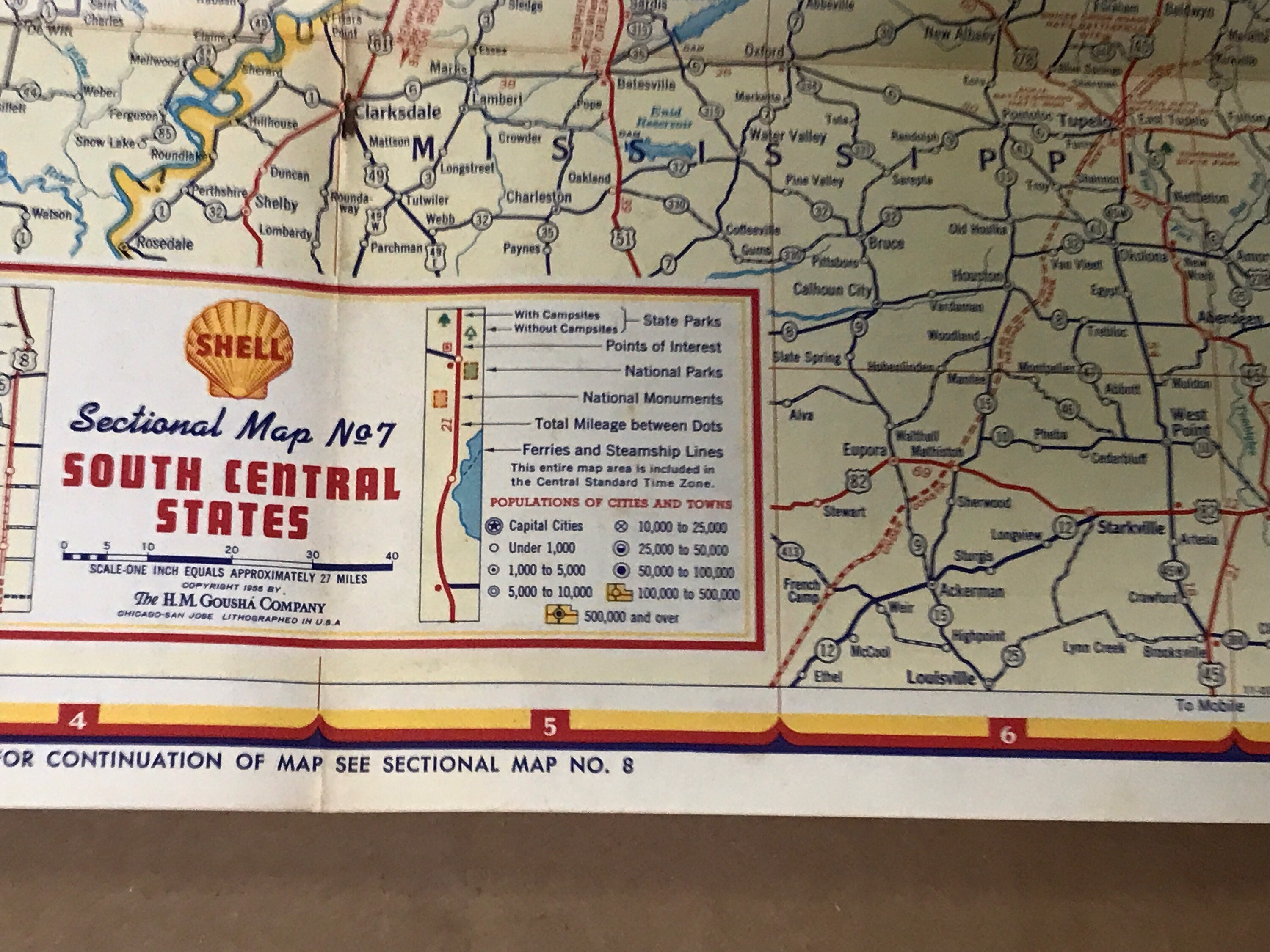Shell Highway Maps Pair of Vintage Shell Sectional Road Maps. - Etsy