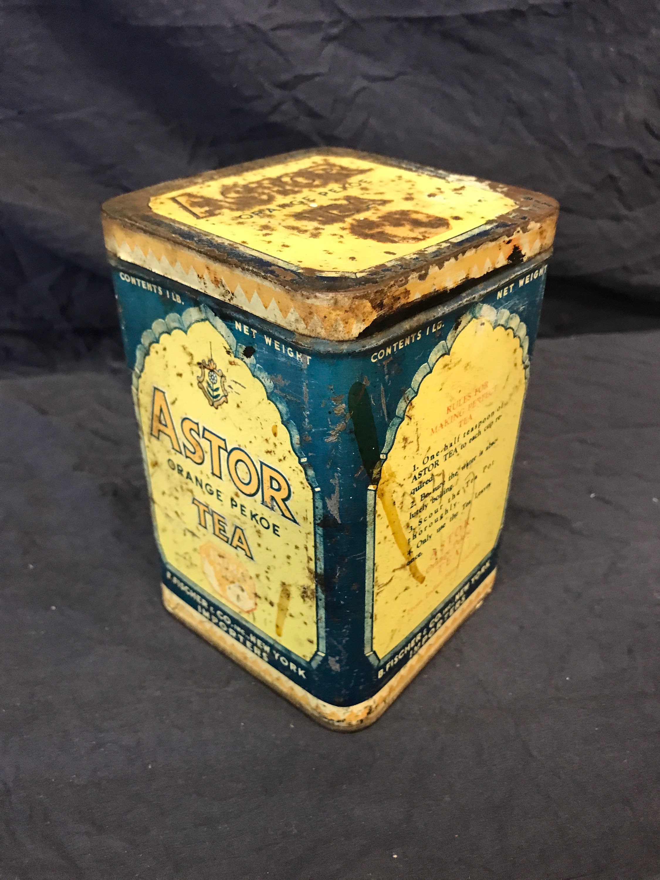 Vintage Astor Orange Pekoe Tea. - Etsy