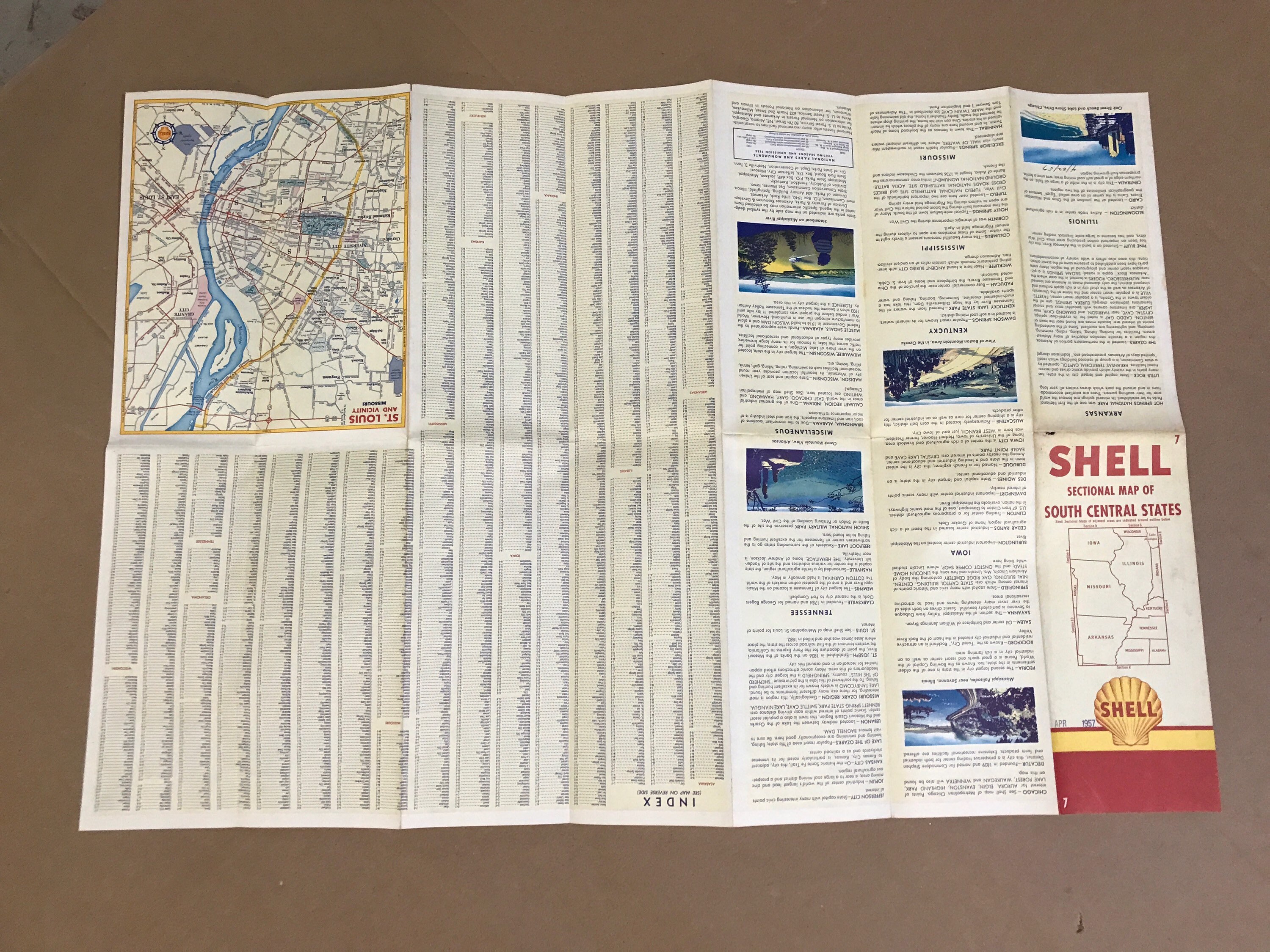 Shell Highway Maps Pair of Vintage Shell Sectional Road Maps. - Etsy