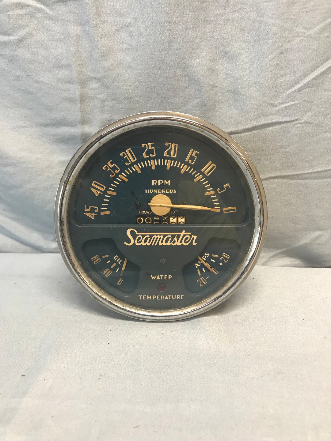 Vintage Boat Instrument Cluster by Seamaster. Etsy