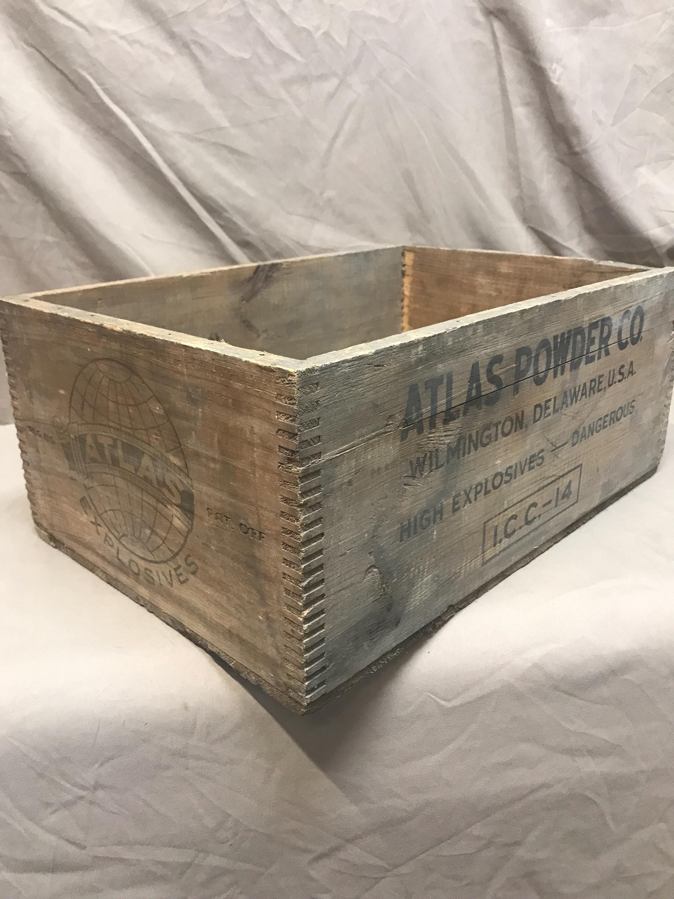 Atlas Powder Crate - Etsy
