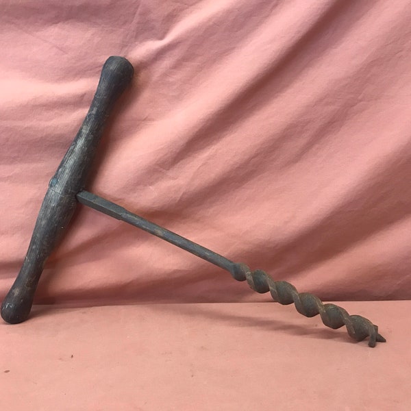 Antique Hand Drill Etsy