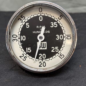 Vintage Boat Speedometer - Etsy