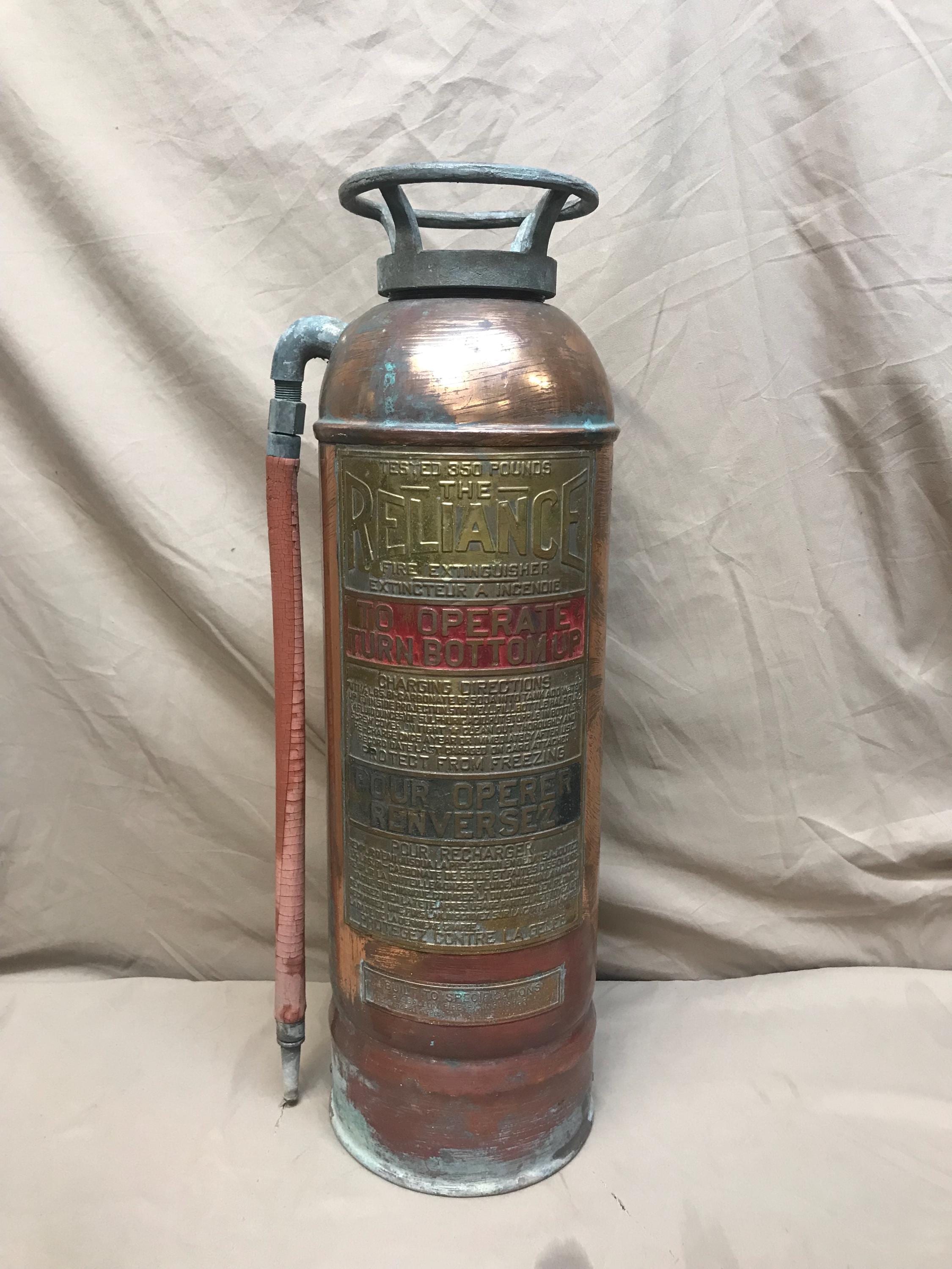 Brass Fire Extinguisher - Etsy