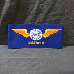 Vintage US Army Air Force Observer Arm Band.