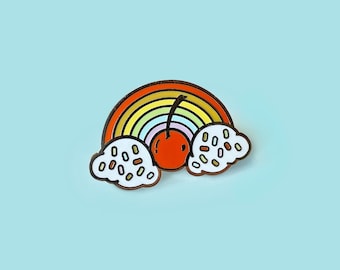 Sprinkle Kindness Pin - Cute Pin - Ice Cream Pin - Rainbow Pin - Kindness Pin