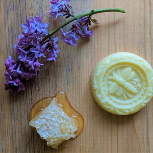 Natural Beeswax Lotion Bar 1.1 oz. image 2