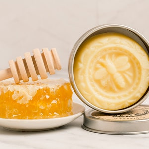 Natural Beeswax Lotion Bar 1.1 oz. image 3