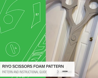 Riyo Reaper Scissors Cosplay Blueprint/Instruction Guide (with movement!)