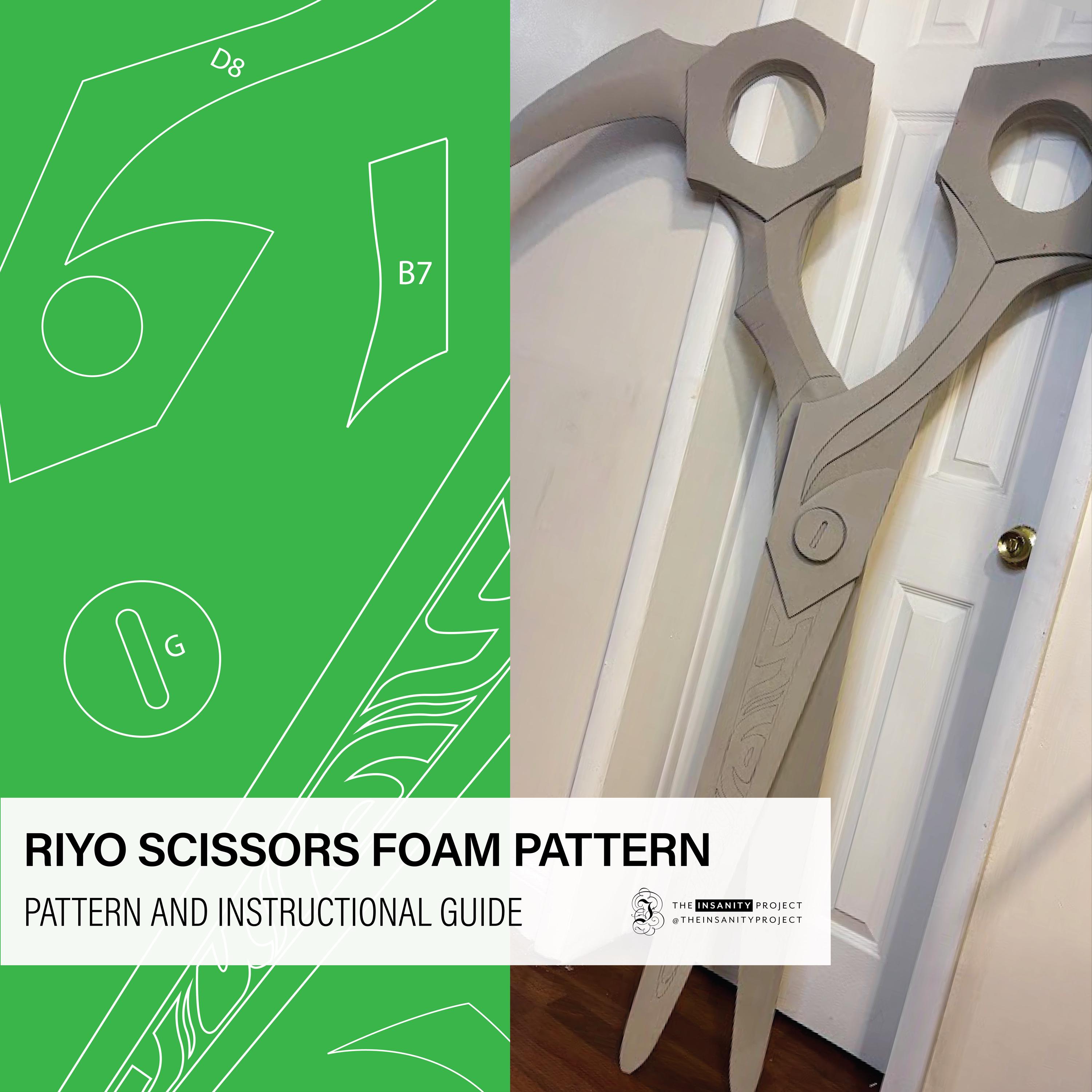 Riyo Reaper Scissors Cosplay Blueprint/instruction Guide (with Movement ...