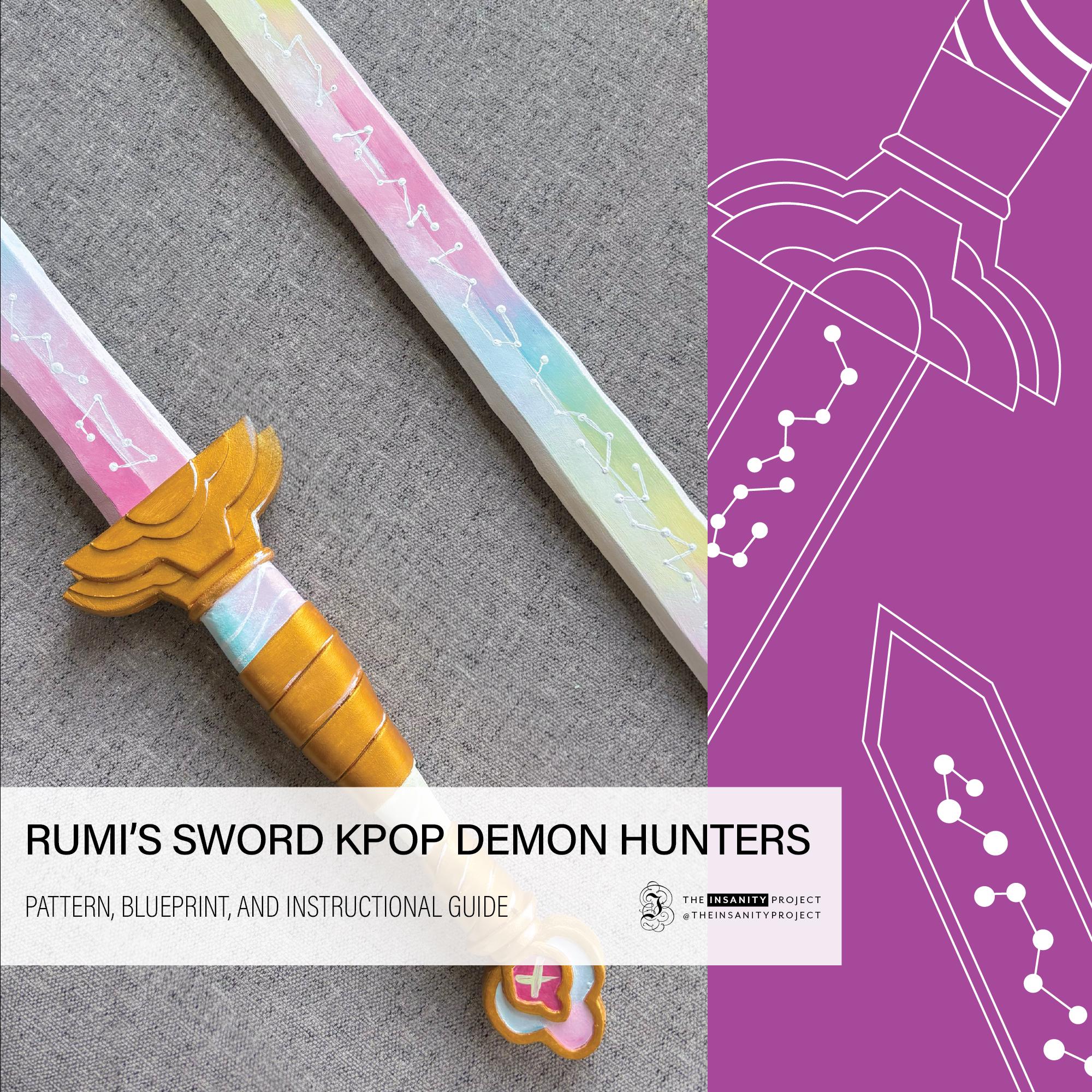 ルミ KPop デーモンハンターソード コスプレ パターンと説明 (PDF)