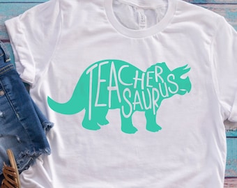 Teachersaurus svg, Enseignant svg, Enseignant dinosaure svg, Chemise d’enseignant svg, Dinosaure svg, Teachersaurus png, Fichier coupé, Enseignant de dinosaure svg png
