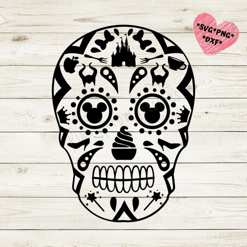 Free Free 191 Disney Princess Sugar Skull Svg SVG PNG EPS DXF File