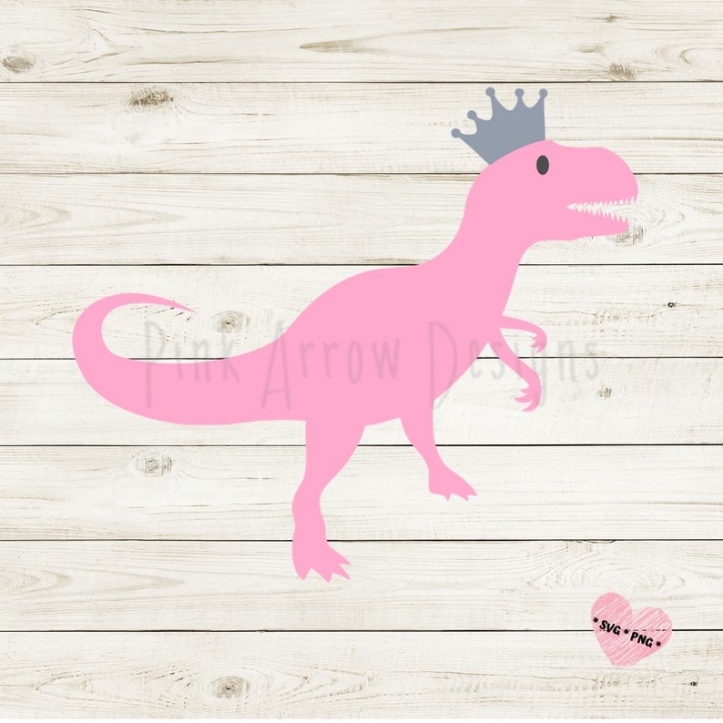 Download Dinosaur with party hat svg Dinosaur with crown svg ...
