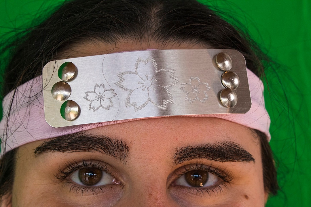 Custom Engraved Ninja Headband Etsy