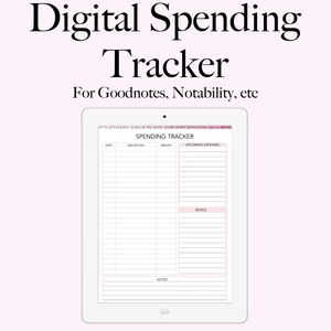 Digital Spending Tracker