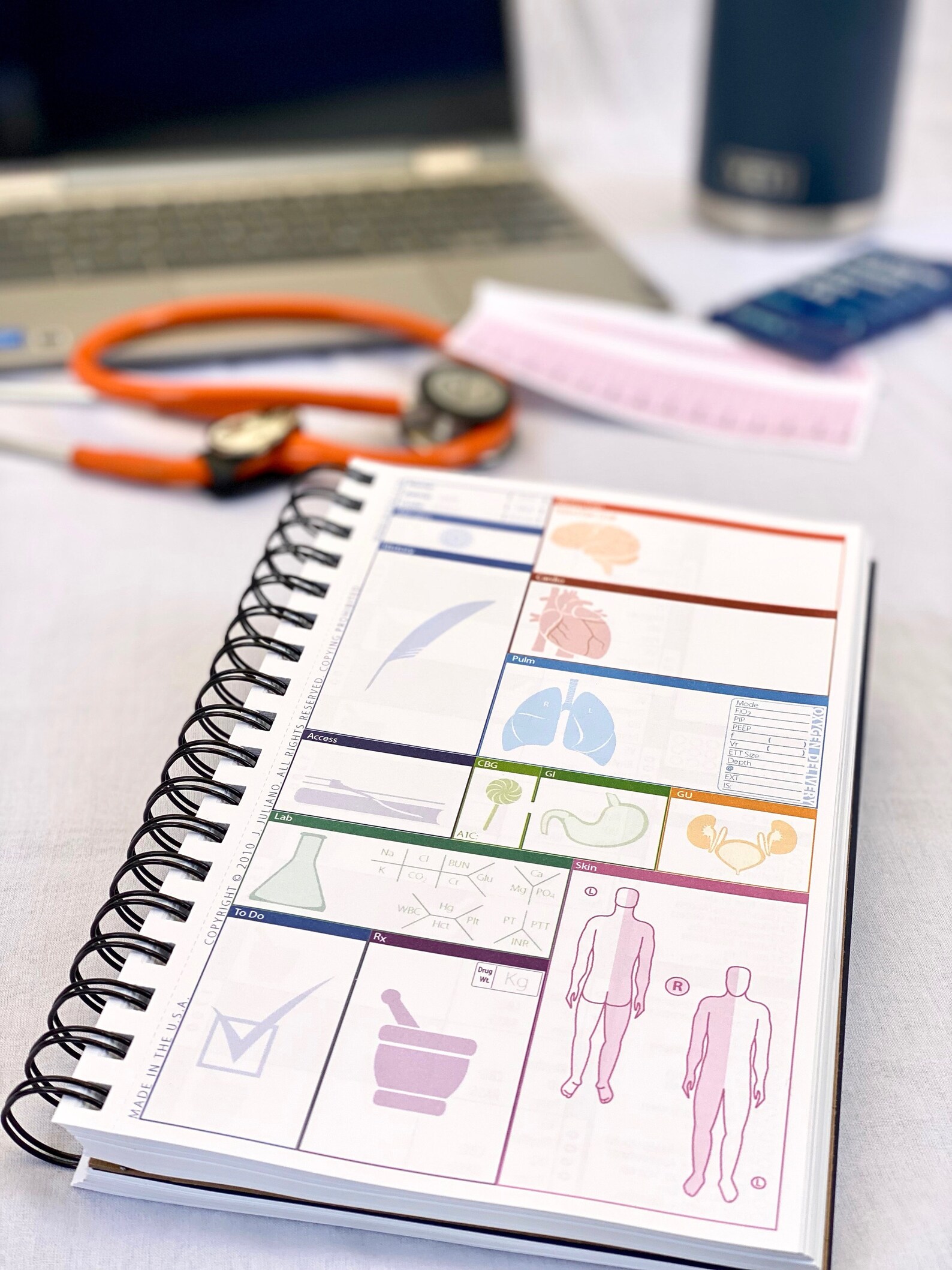 Patient H&P Notebook for Nurses Nurse Practitioners Nursing Etsy