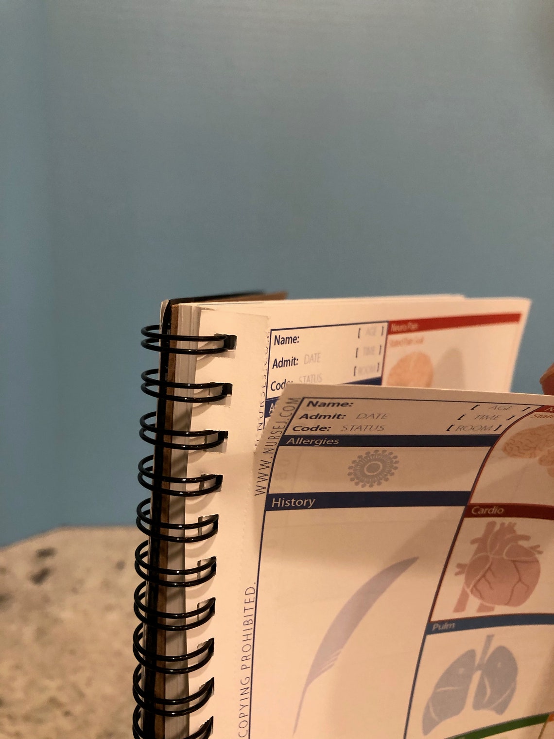 Nursenotes Patient H&P Notebook for Nurses Nps Nursing Etsy