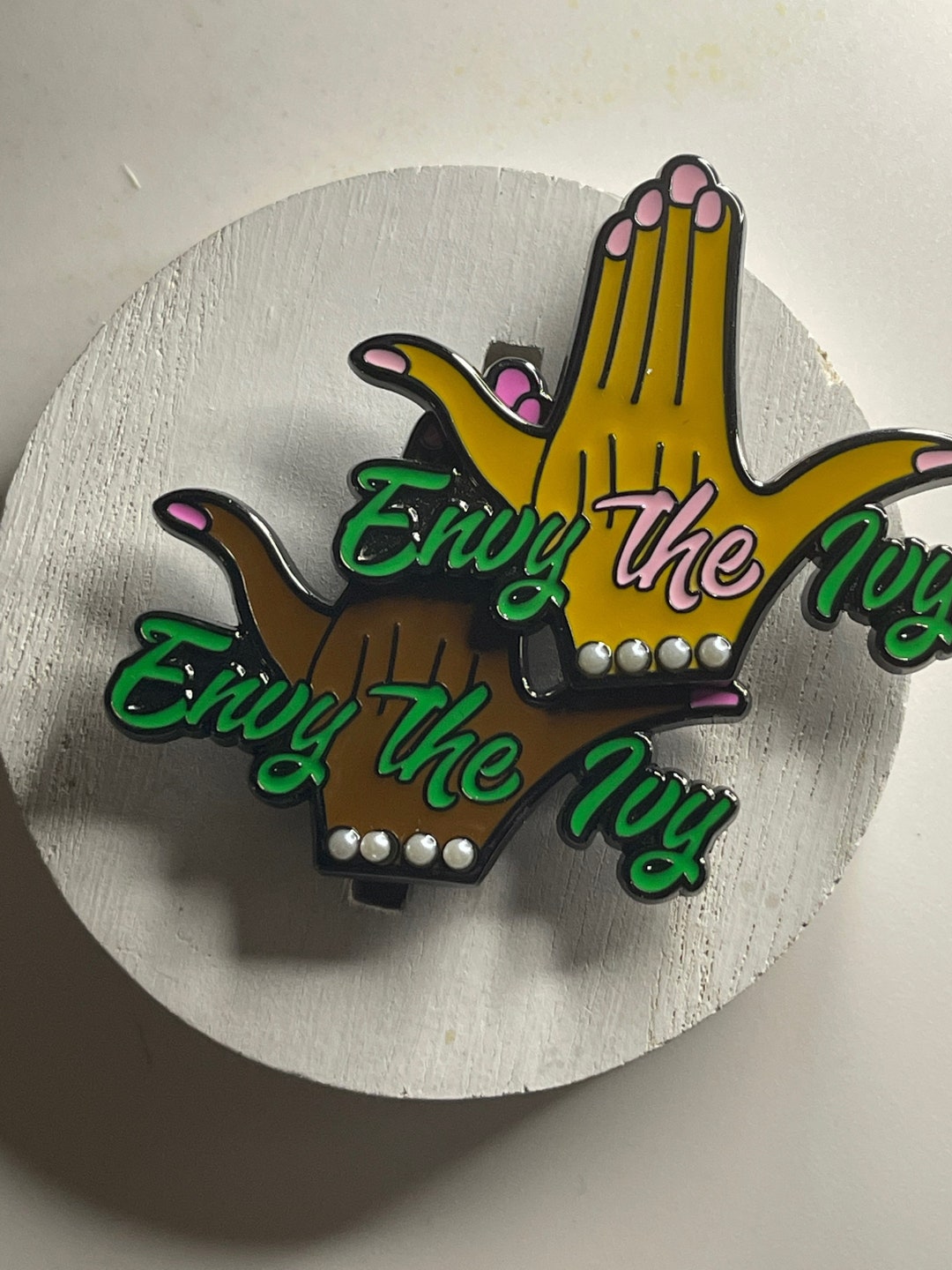 Envy the Ivy Brooch - Etsy