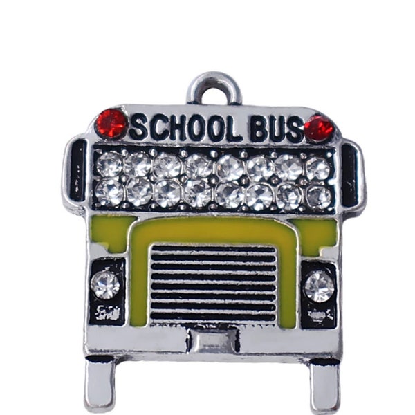 School Bus Charm