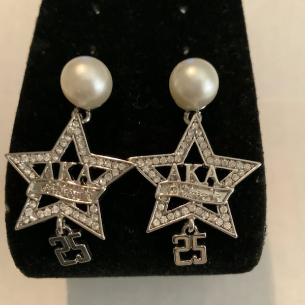 Silver Star Earrings