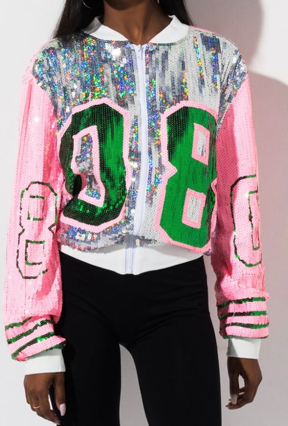 pink sequin aka jacket