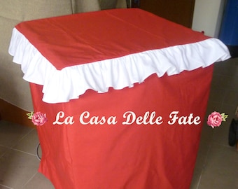 Cubierta de tela para congelador horizontal hecha a medida en el color que usted elija, protección personalizable para congeladores de apertura superior