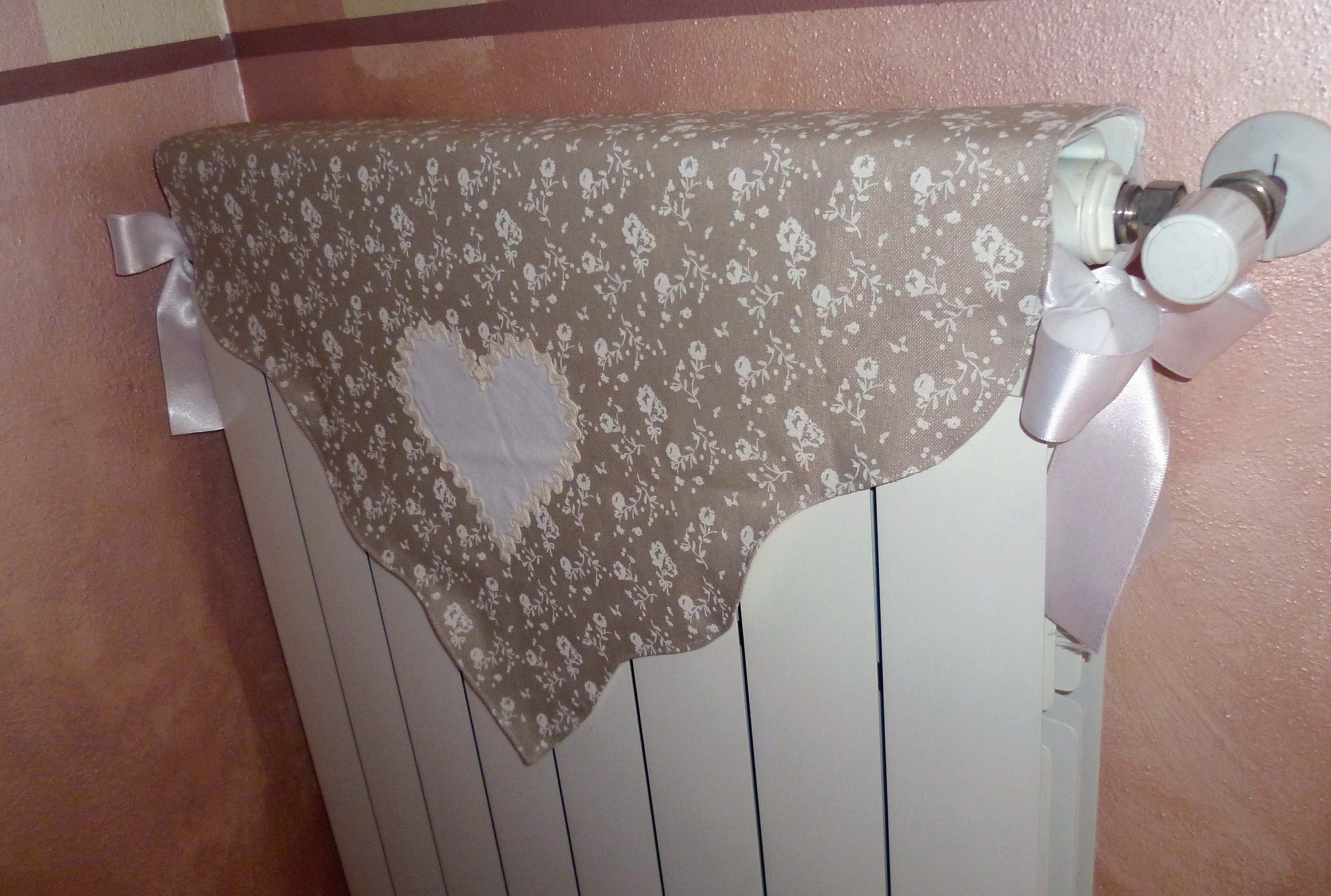 Chic Radiator Covers Shabby-chic Heart Radiator Cover White Flowers Radiator - Etsy