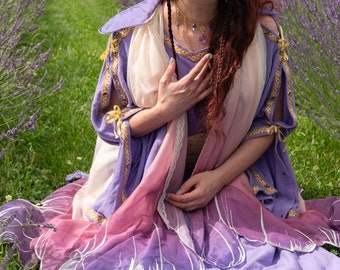 Bloomling Cloak for fairy by Val'Rök renfair larp faerie