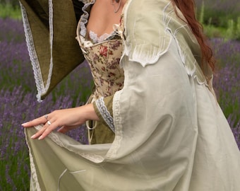Pétalias & Bloomling Cloak for fairy by Val'Rök renfair larp faerie Petal cape