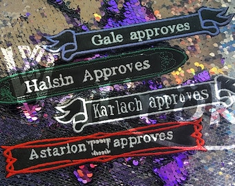 Gate Baldur in STOCK themed embroideries