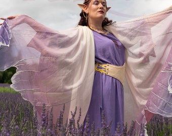 Bloomling Cloak for fairy by Val'Rök renfair larp faerie