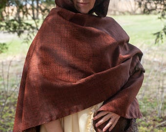 Cleric Cloak  lined Princess Copper *unique* by Val'Rök Unique item ready to ship