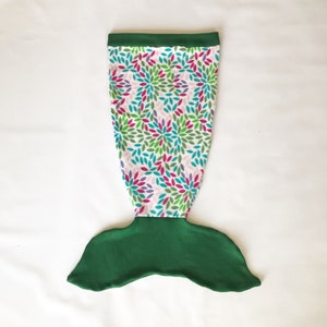 Mermaid Tail / Handmade Mermaid Tail Blanket for toddlers / fleece throw blanket / snuggle sack / gift for girls / birthday gift