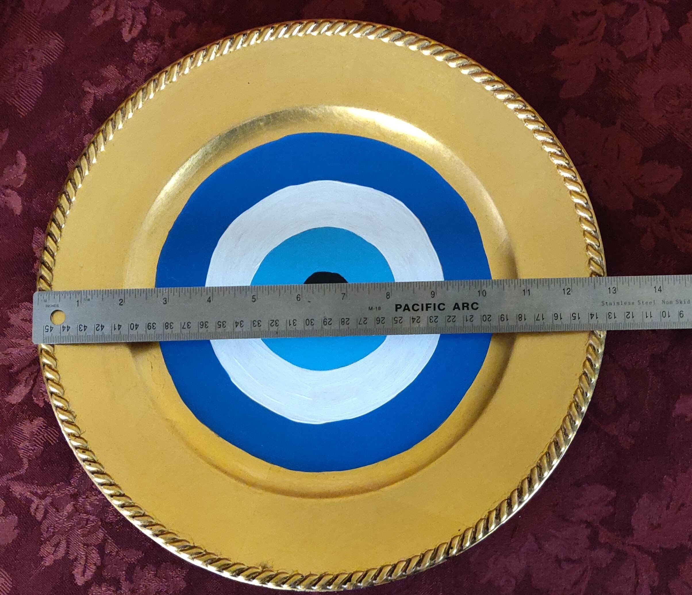 Evil Eye Evil Eye Plate Evil Eye Deco Housewarming gift Etsy