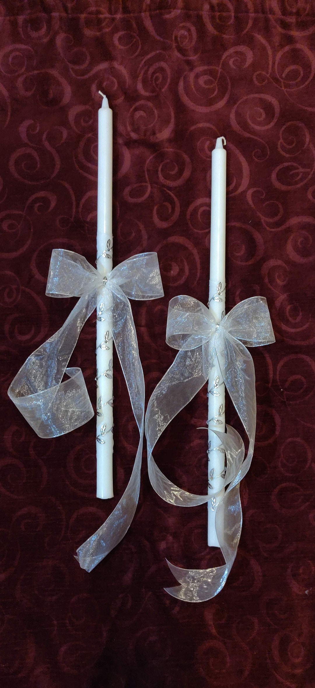 Greek Wedding Candles, Greek Wedding Lambades, Greek Wedding Lambathes, Greek Wedding Etsy