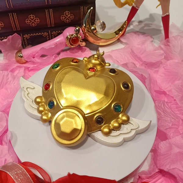 Sailor Moon Eternal Moon Brosche Artikel Bunny Tsukino Usagi Cosplay Kostüm Zubehör Nerd Geschenk