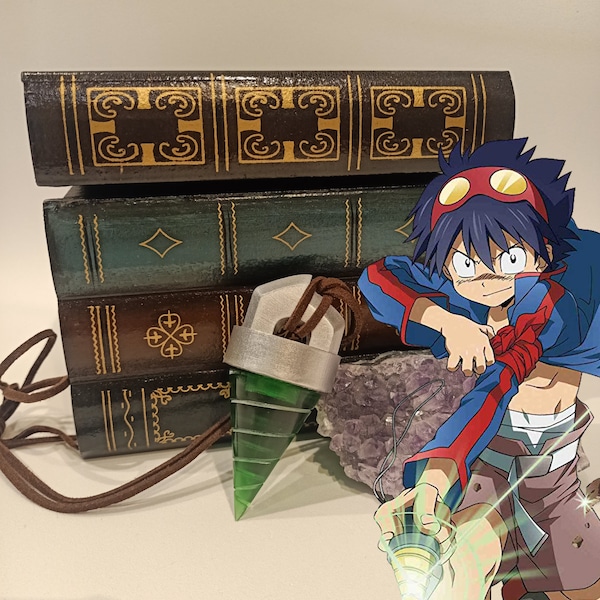 Anime Drill Necklace Etsy New Zealand