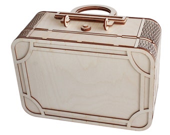 Suitcase Template Etsy