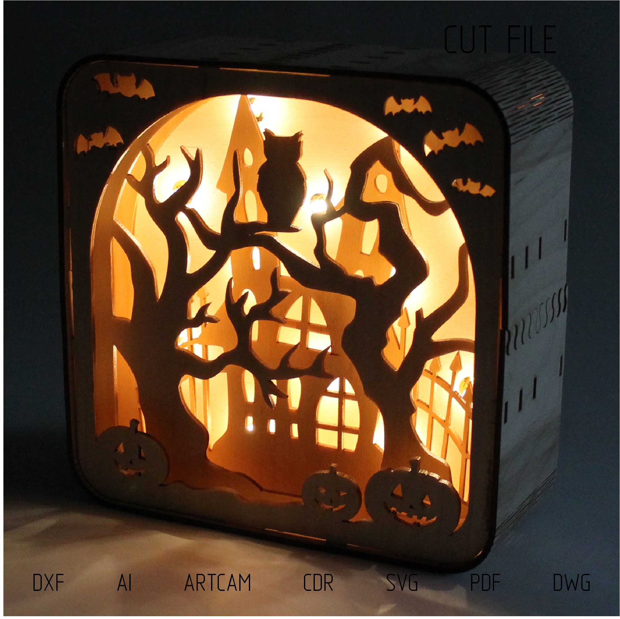 Printing & Printmaking glowforge Cut Vector You can use LED string ...
