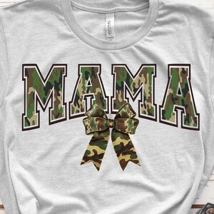 Mama Camo Coquette Bow PNG,, Girls Camo Bow Png Shirt,  Coquette Bow Png, Camo Dude Print Png Old School Camo png Huting Sublimation,