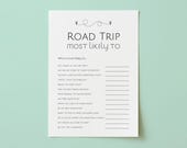 Family Road Trip . Road Trip Game . Road Trip Most Likely To . Road Trip Games . Road Trip Printables . Road Trip Activities