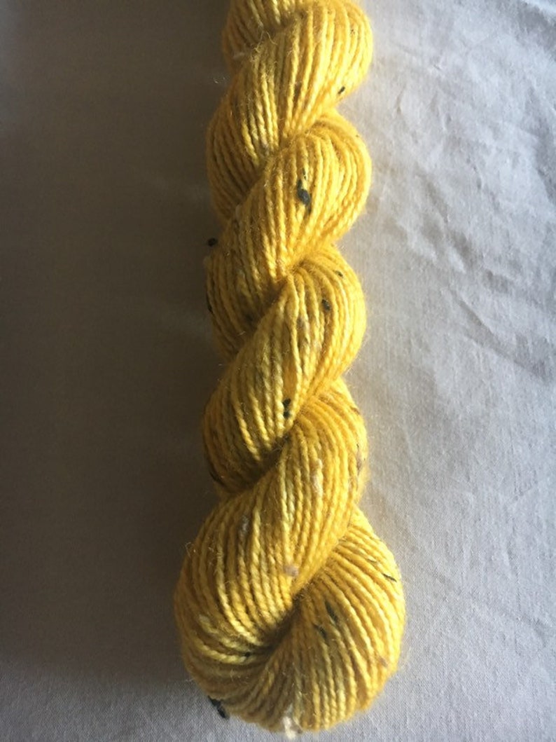 Hand dyed sock fingering weight Rustic mini skein set 100g 5 x 20g Bluefaced Leicester BFL Donegal Nep